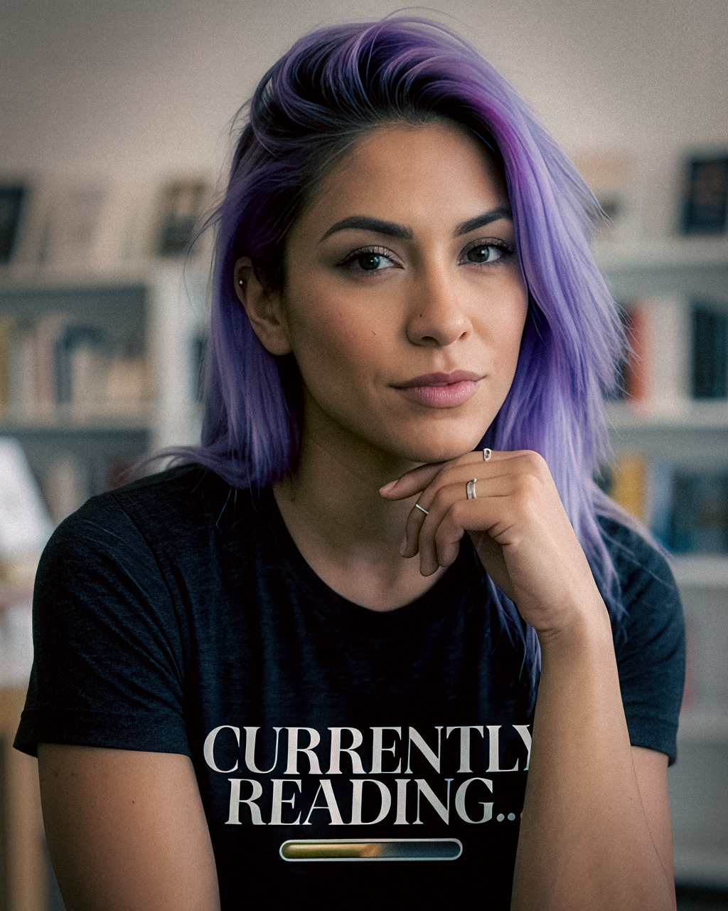 Readers Tee - "Currently reading..." - #BookTok