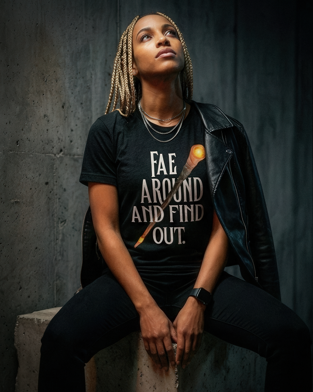 Romantasy Tee - "Fae around and find out" - # BookTok