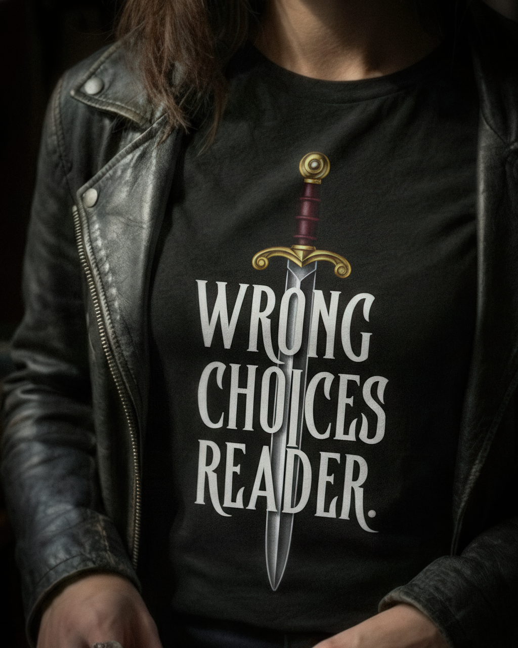 Romantasy Tee - "Wrong choices reader" - #BookTok