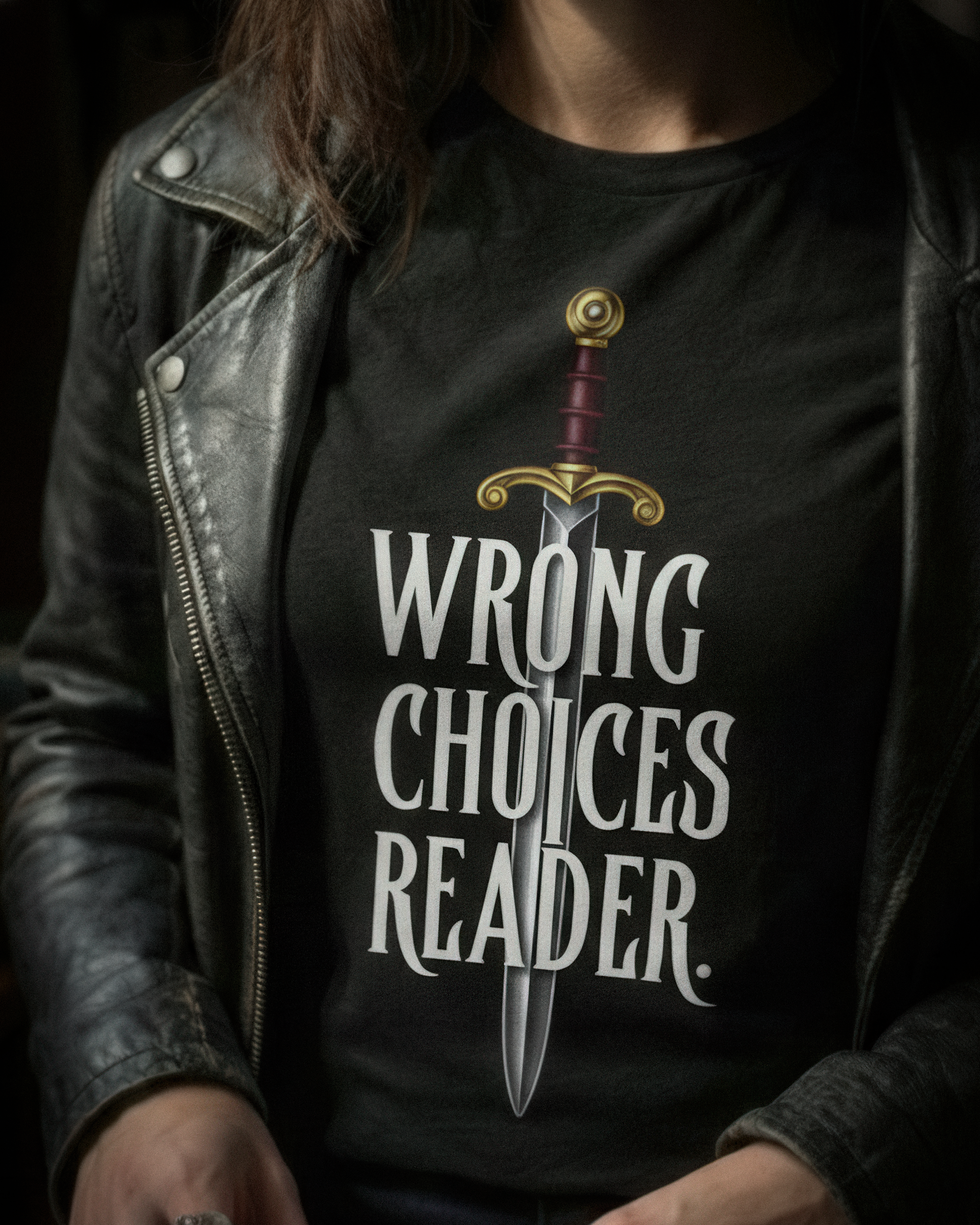 Romantasy Tee - "Wrong choices reader" - #BookTok