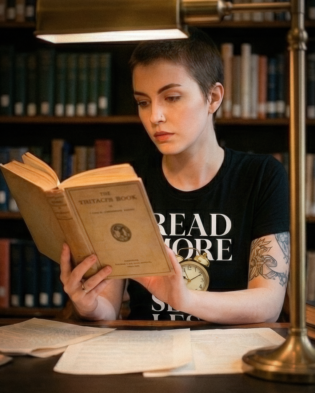Readers Tee - "Read more, sleep less" - #BookTok