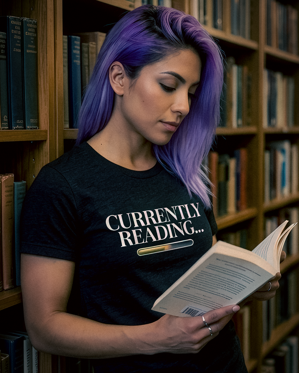 Readers Tee - "Currently reading..." - #BookTok