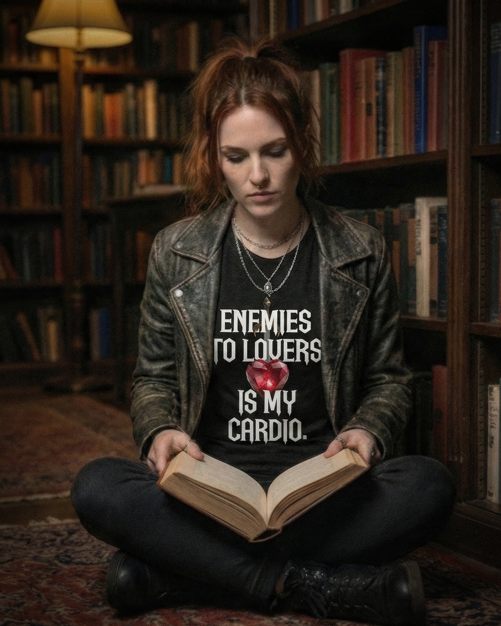 Romantasy Tee - "Enemies To Lovers Is My Cardio" - #BookTok
