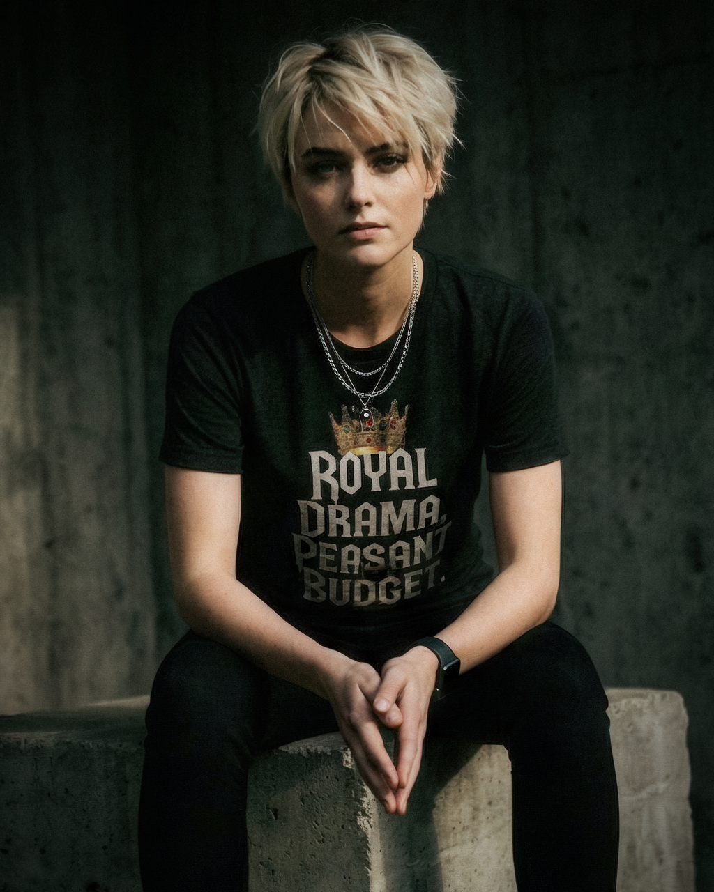 Romantasy Tee - "Royal drama, peasant budget" - #BookTok
