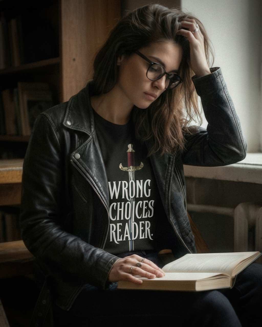 Romantasy Tee - "Wrong choices reader" - #BookTok