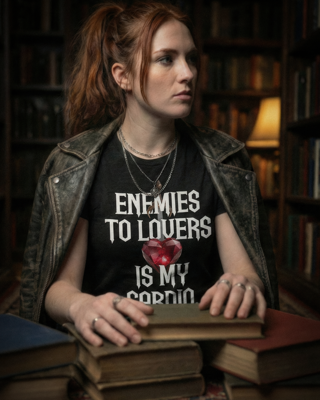 Romantasy Tee - "Enemies To Lovers Is My Cardio" - #BookTok