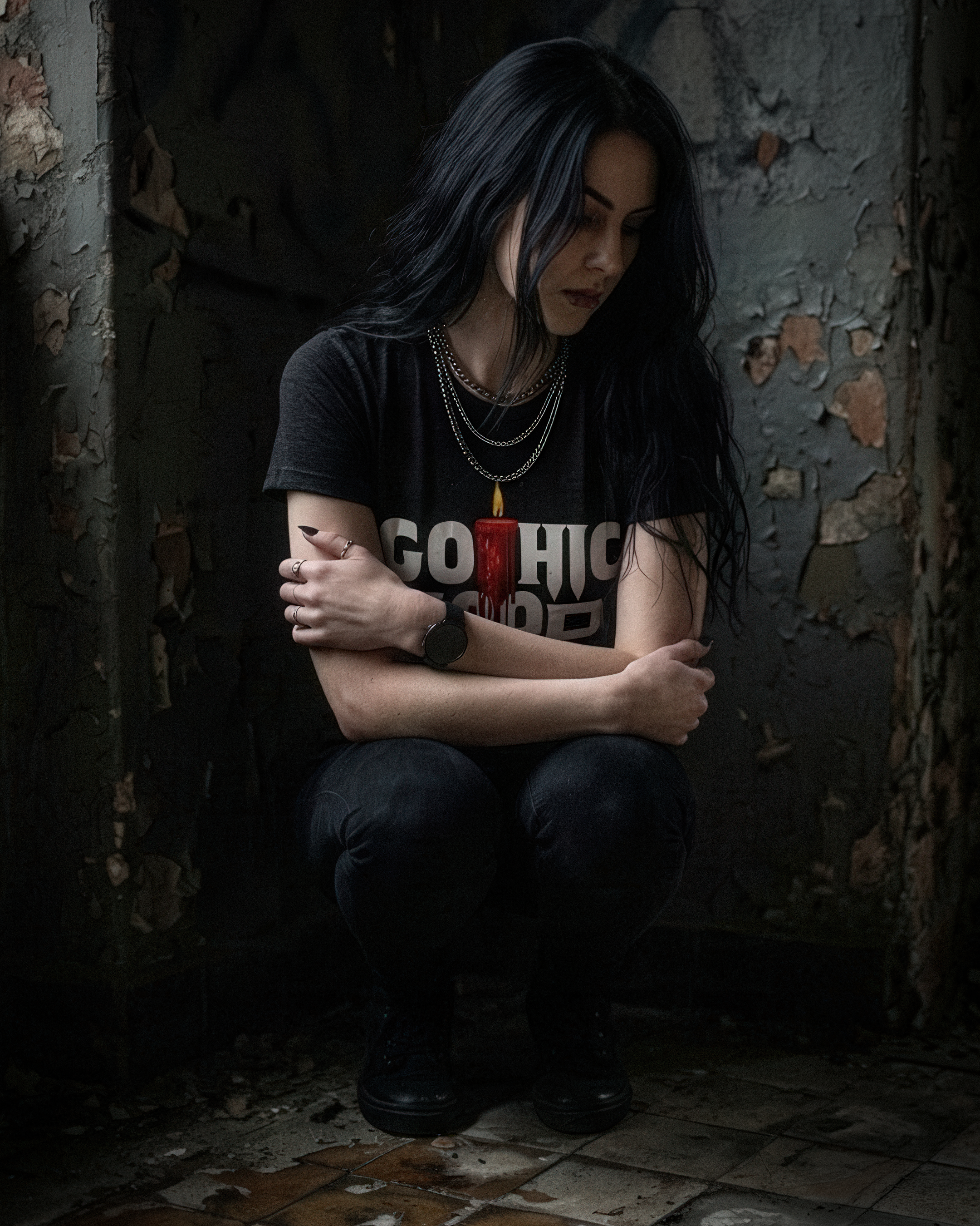 Horror Tee - "Gothic mood" - #Horror