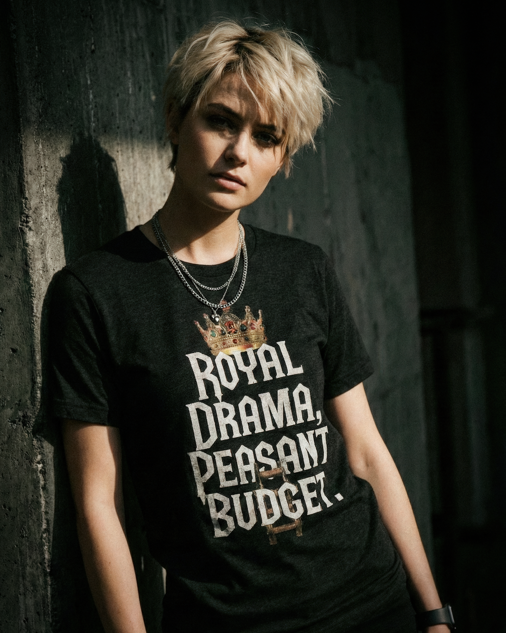 Romantasy Tee - "Royal drama, peasant budget" - #BookTok