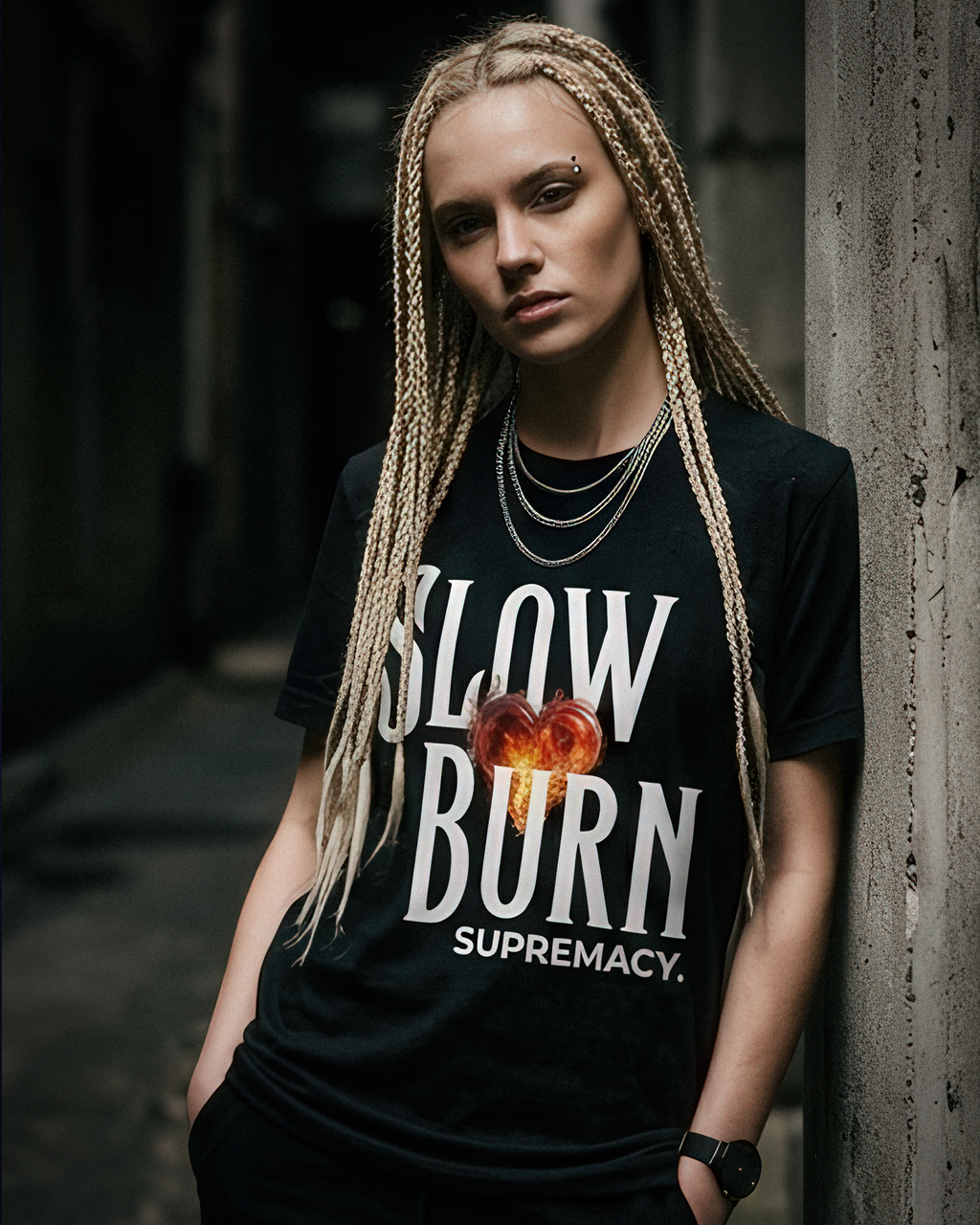 Romantasy Tee - "Slow burn supremacy" - #BookTok