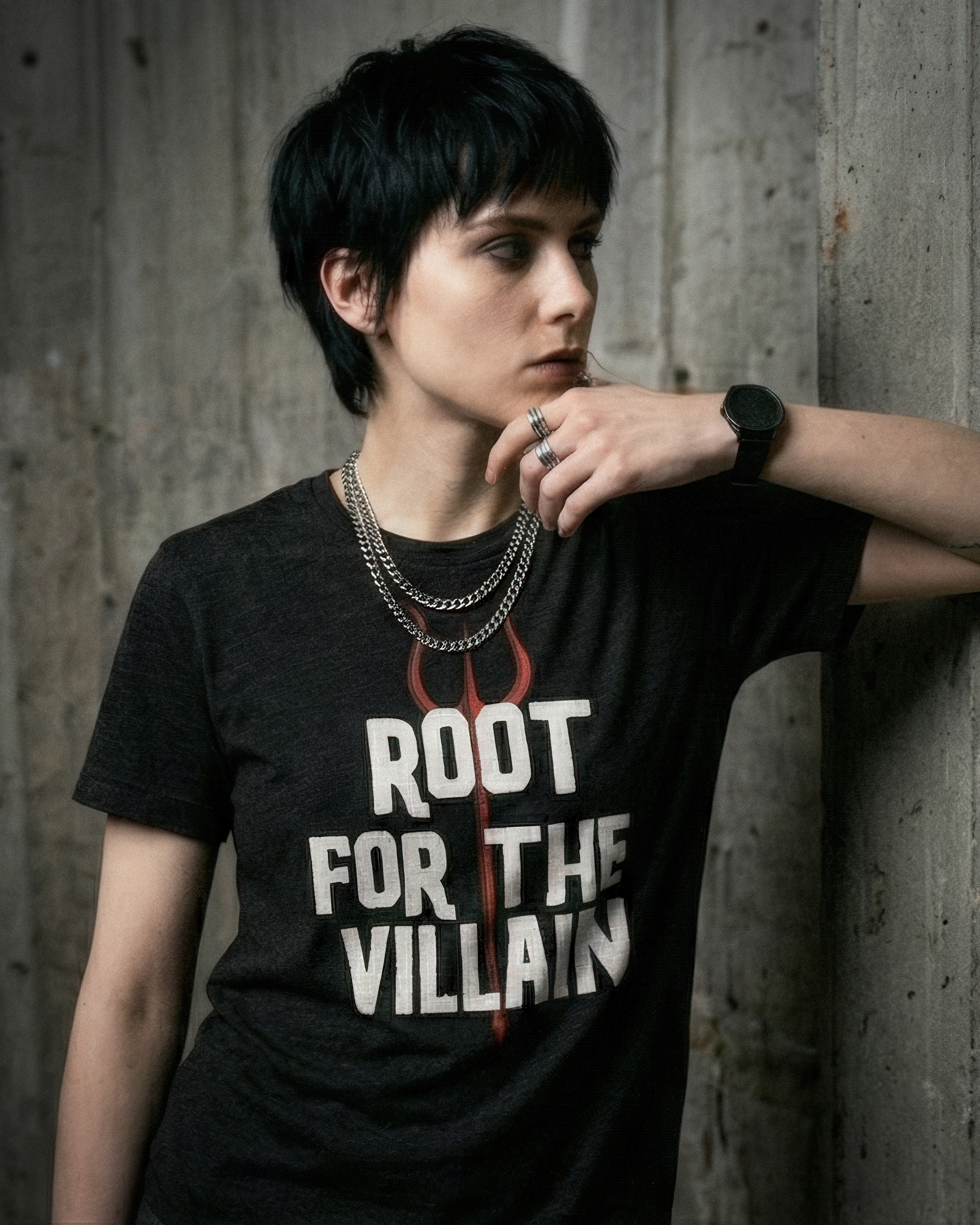 Horror Tee - "Root for the Villain" - #Horror